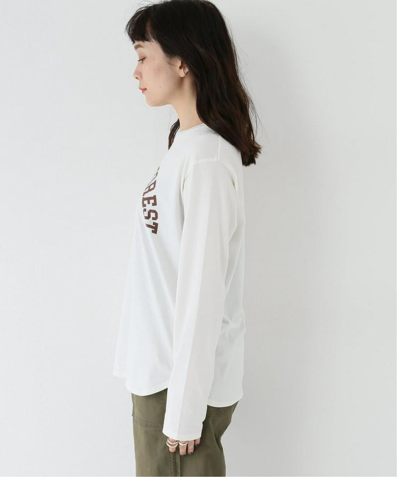 コットンラウンドロゴプリントTEE◆（JOURNAL STANDARD relume）