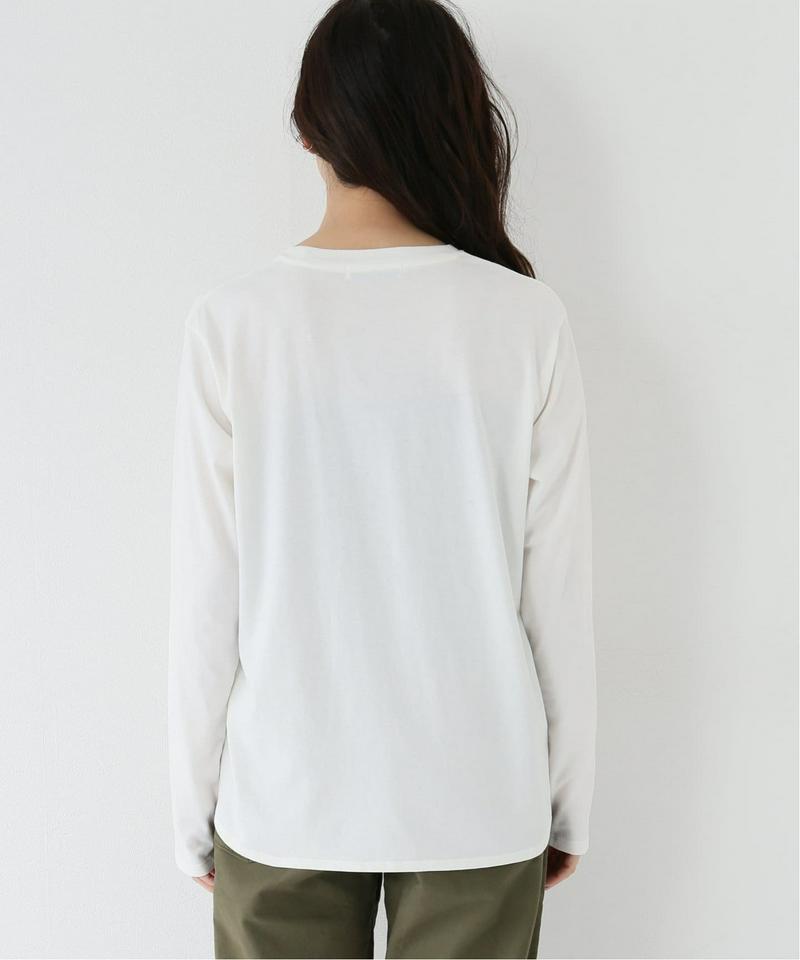 コットンラウンドロゴプリントTEE◆（JOURNAL STANDARD relume）