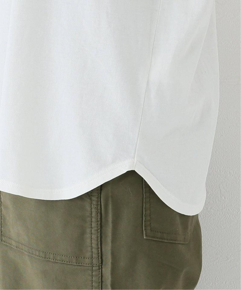 コットンラウンドロゴプリントTEE◆（JOURNAL STANDARD relume）