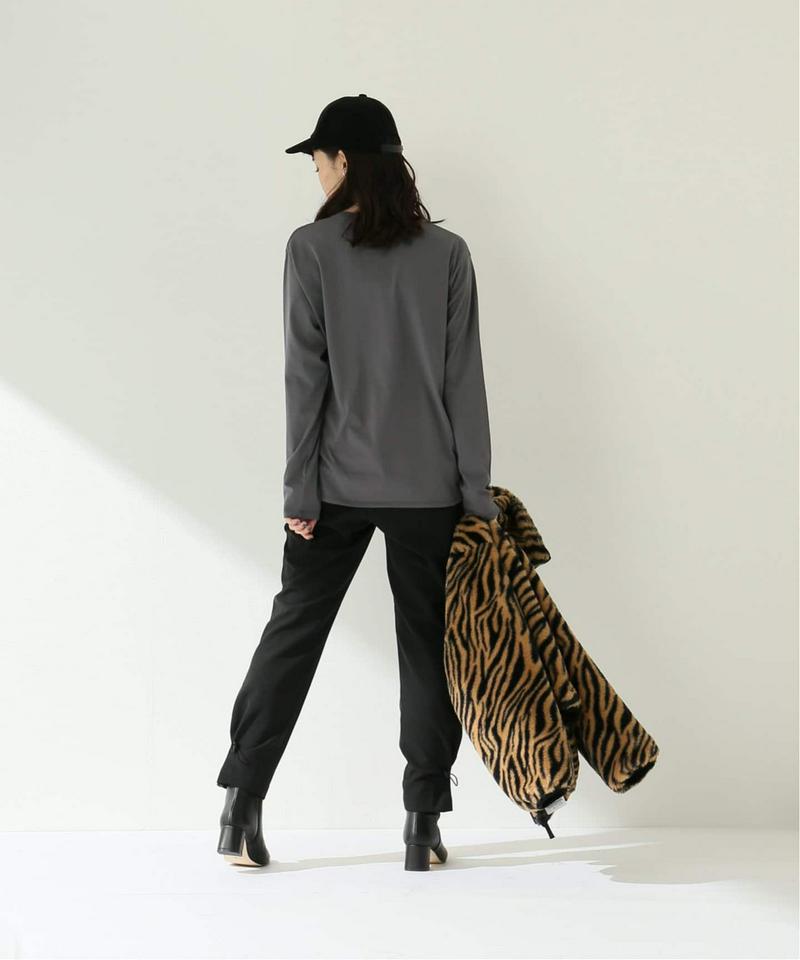 コットンラウンドロゴプリントTEE◆（JOURNAL STANDARD relume）