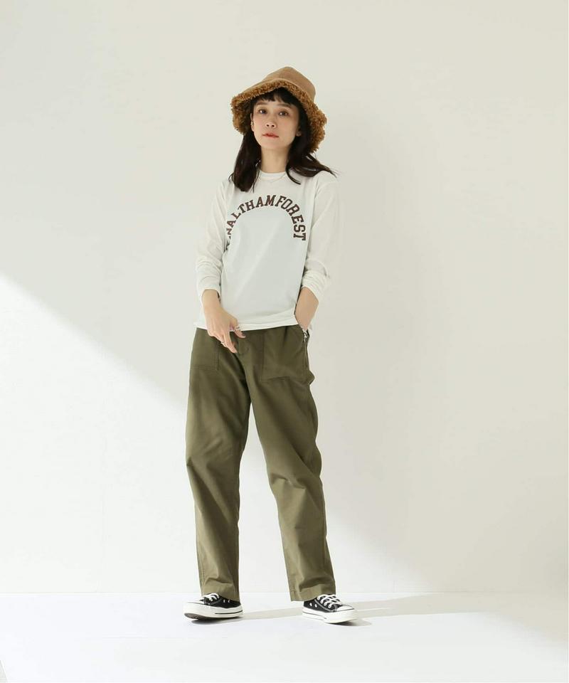 コットンラウンドロゴプリントTEE◆（JOURNAL STANDARD relume）