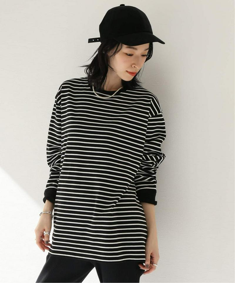 ボーダーロングスリーブTEE◆（JOURNAL STANDARD relume）