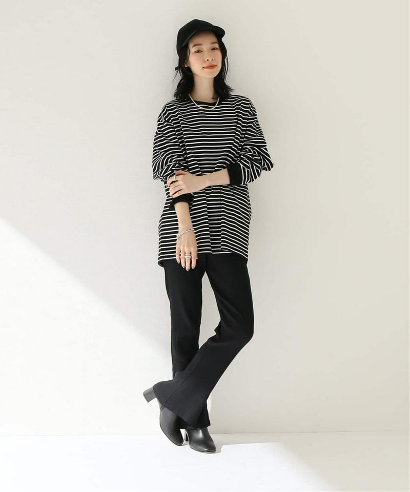 ボーダーロングスリーブTEE◆（JOURNAL STANDARD relume）