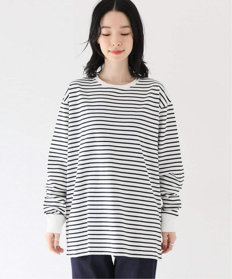 ボーダーロングスリーブTEE◆（JOURNAL STANDARD relume）