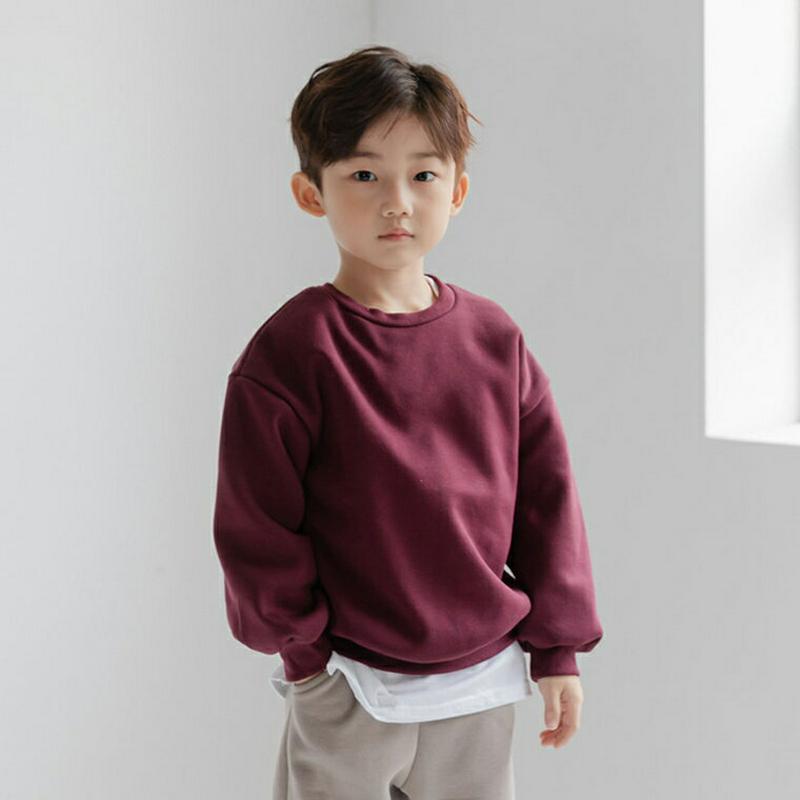 【新作10%OFF】デイリースウェット u07697 キッズ 【3~8才】【tops】【韓国 ファッション トップス スウェット