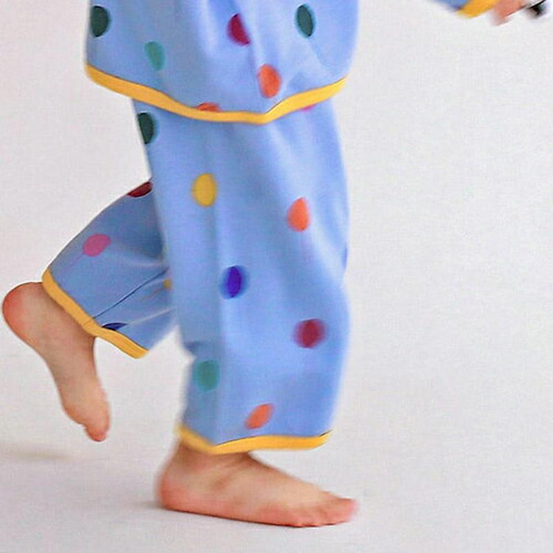 バルーンプリントパジャマパンツ・p007560 キッズ【3~8才】【pt】【パンツ ズボン ルームウェア パジャマ 部屋着 風船 総柄 カジュアル ラフ 女の子 男の子 韓国 韓国子供服 子供 こども 子供服 こども服】【KIDS】