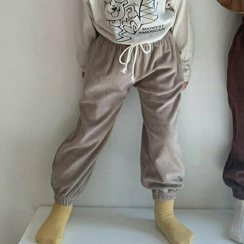 【新作10%OFF】ストリングゴムヘムパンツ・u07600 キッズ【3~8才】【pt】【パンツ ズボン ロングパンツ 長ズボン 