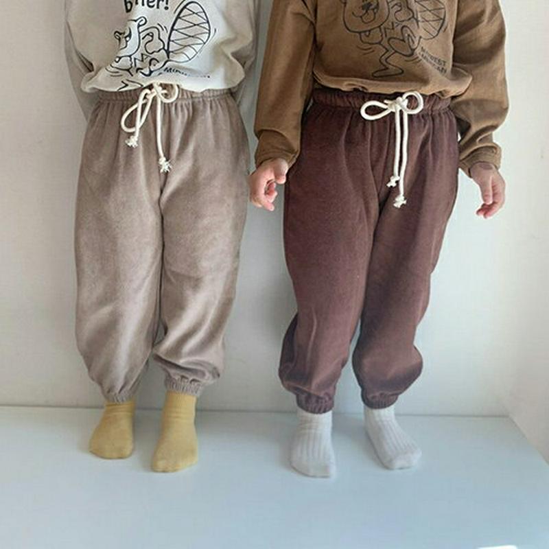 【新作10%OFF】ストリングゴムヘムパンツ・u07600 キッズ【3~8才】【pt】【パンツ ズボン ロングパンツ 長ズボン 