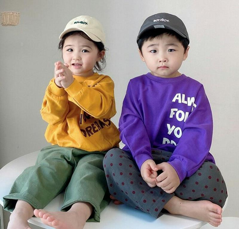 【新作10%OFF】ハーフレタリングスウェット u06863 キッズ 【3~8才】【tops】【韓国 ファッション トップス ス