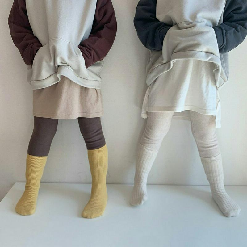 【新作10%OFF】シンプルレギンス・u07569 キッズ【3~8才】【pt】【レギンス パンツ ズボン ボトムス シンプル カ