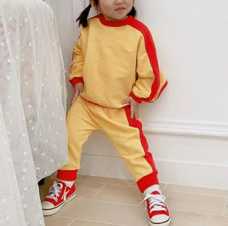 配色トレーニング上下SET・u07579 キッズ【3~8才】【set】【セットアップ setup セット 上下 トップス パンツ