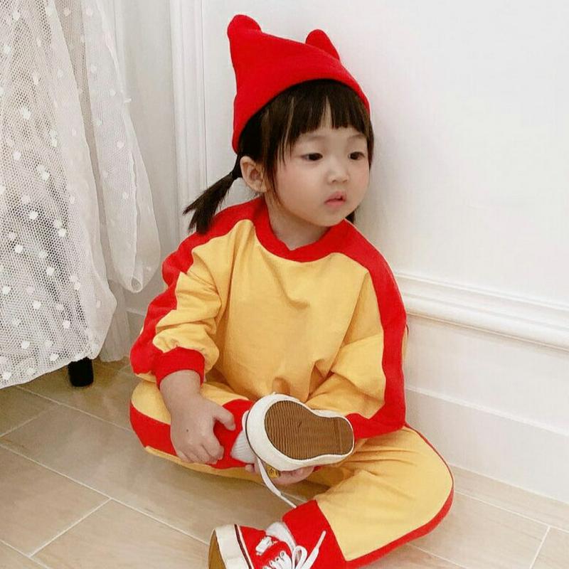 配色トレーニング上下SET・u07579 キッズ【3~8才】【set】【セットアップ setup セット 上下 トップス パンツ