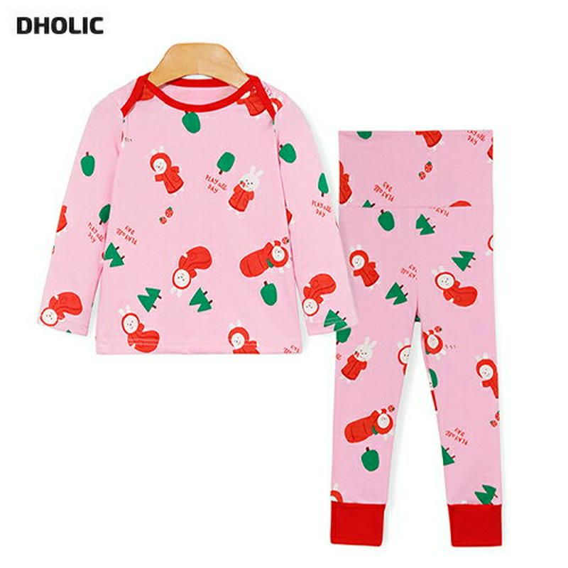 ラビットパターンルームウェアSET・p007504 キッズ【3~8才】【uw】【ルームウェア パジャマ 部屋着 長袖 トップス 長ズボン パンツ ズボン うさぎ ウサギ 可愛い かわいい 女の子 韓国 韓国子供服 子供 こども 子供服 こども服】【KIDS】