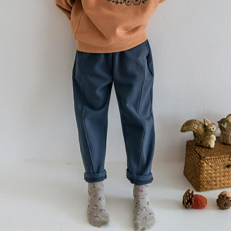 フラワーラインパンツ・u07570 キッズ【3~8才】【pt】【パンツ ズボン ロングパンツ 長ズボン ボトムス フラワー 花柄