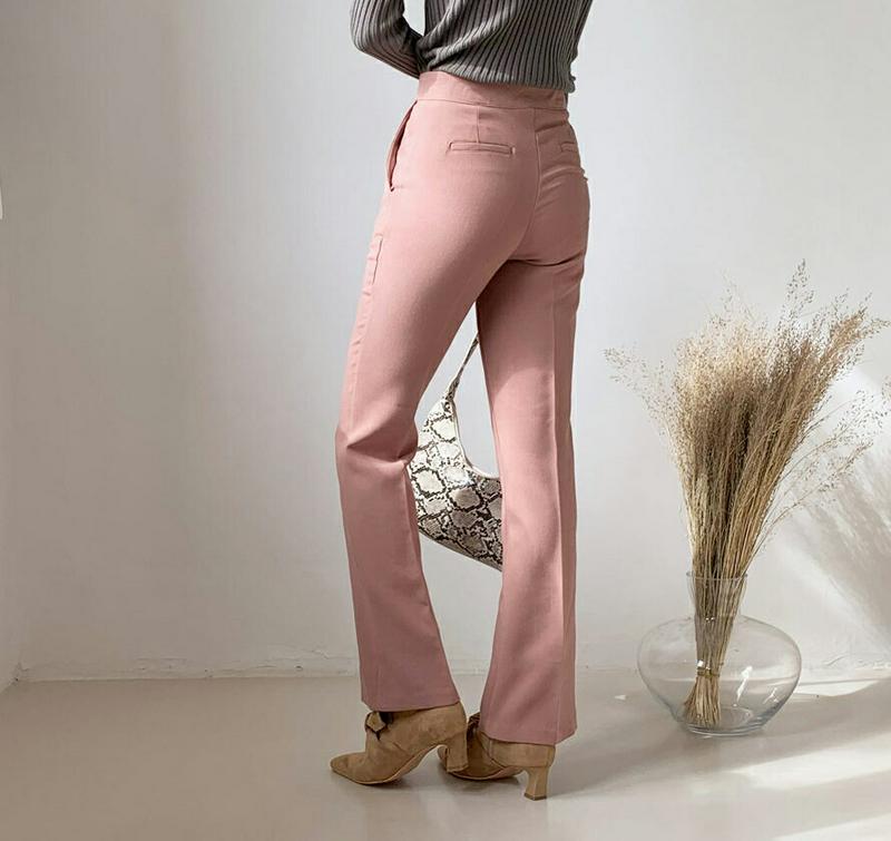 【新作10%OFF 】スリムブーツカットパンツ・全5色・t64726 レディース【pt】【韓国 ファッション ボトムス ズボン 