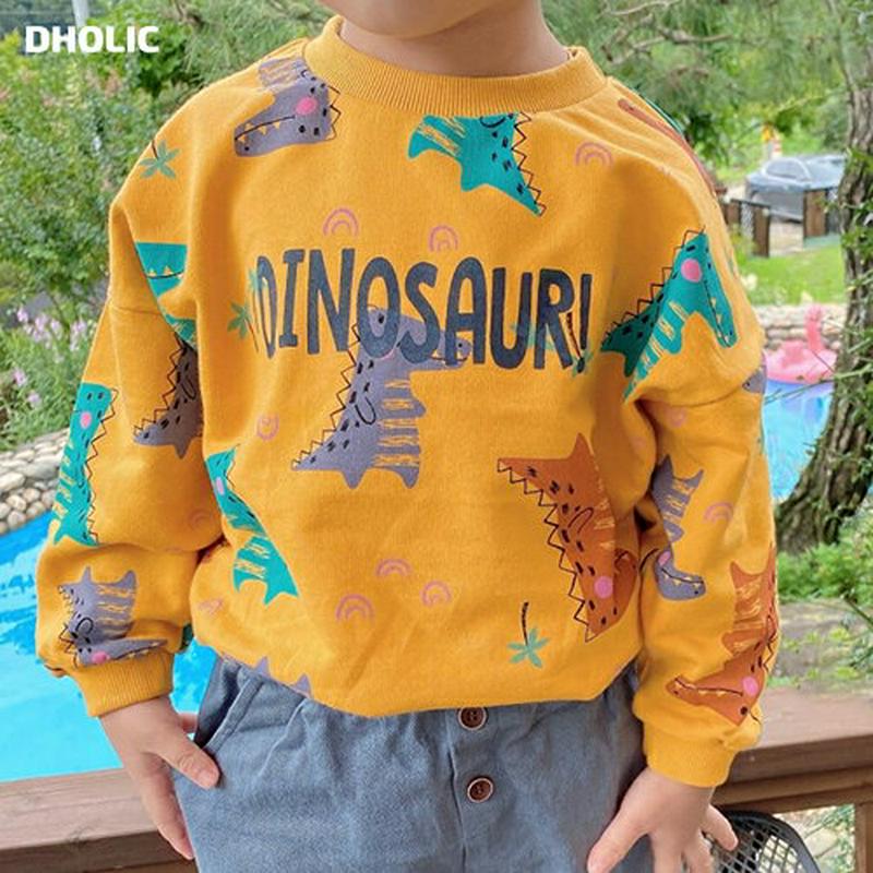 【新作10%OFF 】DINOSAUR!スウェット・u06873 キッズ【3~8才】【tops】【トップス スウェット トレーナ