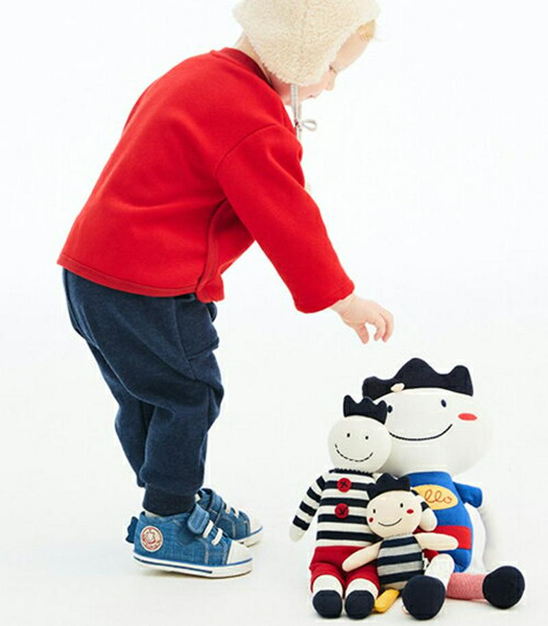 【キッズ30%OFF】裏起毛トップ&パンツSET・p007806 キッズ【3~8才】【set】【セット set トップス 裏起毛 長袖 カジュアル パンツ ズボン ラフ 女の子 男の子 冬 韓国 韓国子供服 子供 こども 子供服 こども服】【KIDS】