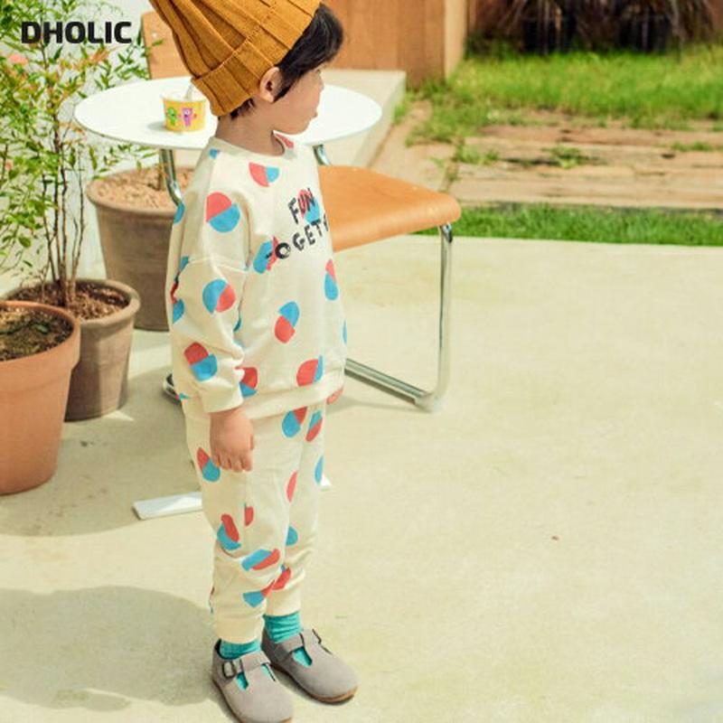 【新作10%OFF 】バイカラーパターンスウェットSET・u06726 キッズ【3~8才】【set】【セットアップ setup 