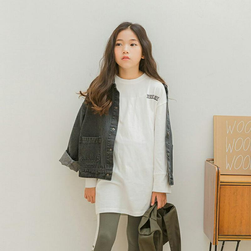 【新作10%OFF 】WEEKENDルーズTシャツ・p007001 キッズ【3~8才】【tops】【トップス Tシャツ 長袖 ロ