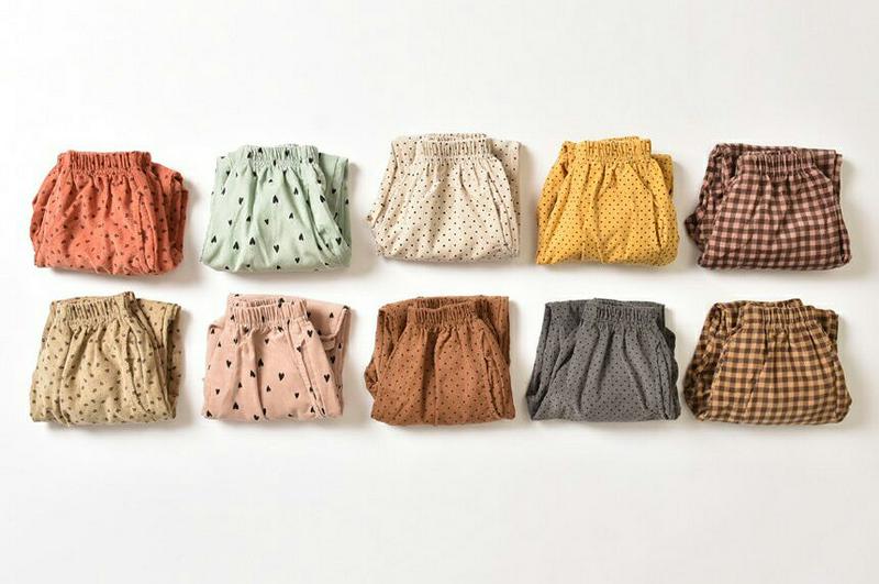 【キッズ30%OFF】コーデュロイパターンパンツ・u07679 キッズ 【3~8才】【pt】【韓国 ファッション ボトムス パンツ ロング テーパード スラウチ ウエストゴム 柄 パターン 女の子 男の子 ユニセックス キッズ 子供 子供用 幼稚園 通学 通園 小学生 春 秋 冬】【KIDS】