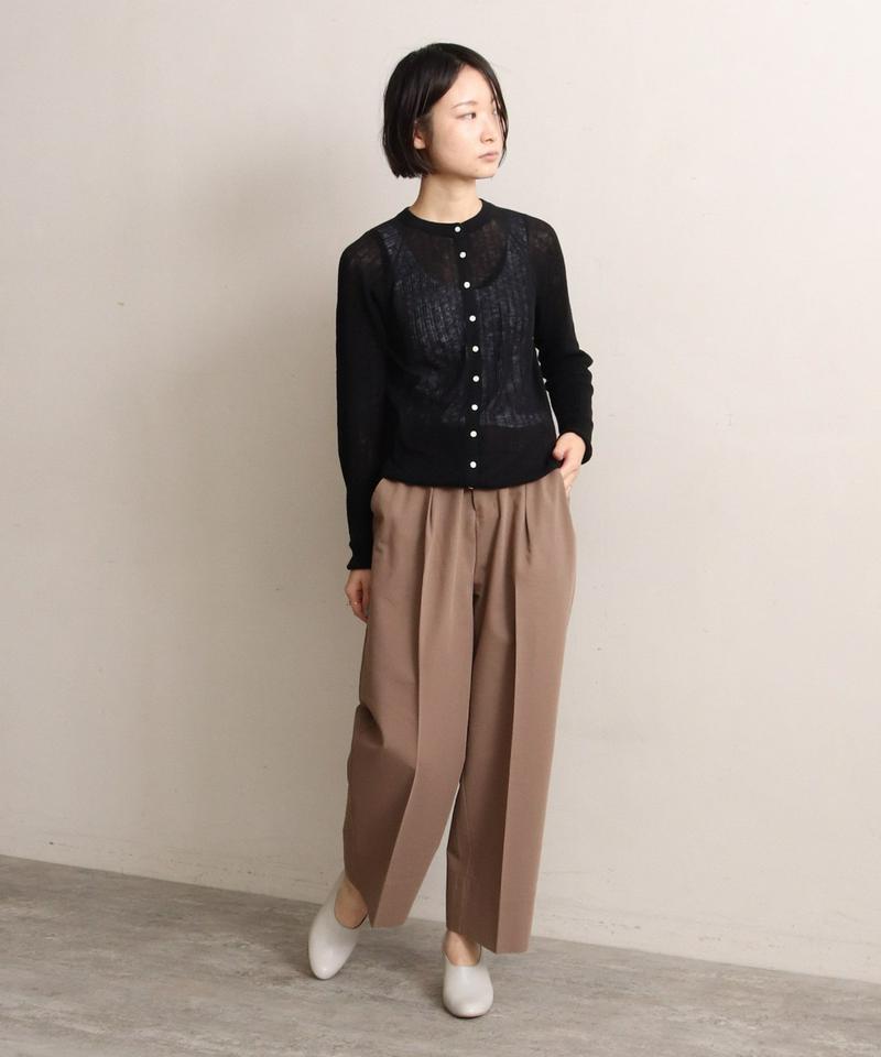 GRECO長袖クルーカーディガン（cardo fabrica）