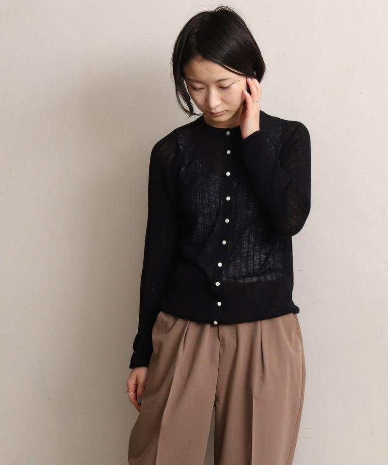 GRECO長袖クルーカーディガン（cardo fabrica）