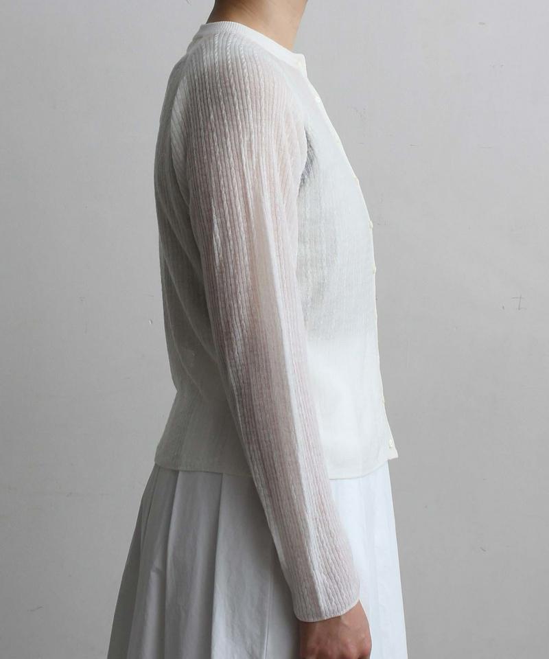 GRECO長袖クルーカーディガン（cardo fabrica）