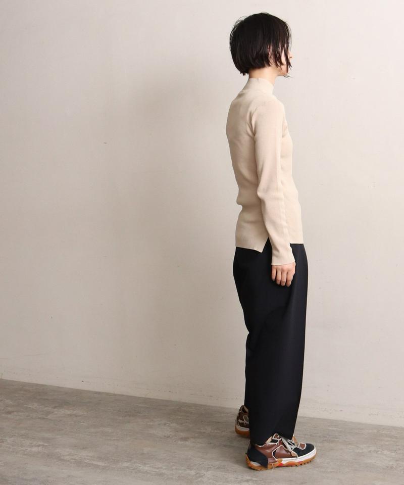 ○強撚ギャバ トラウザーズパンツ（note et silence.）