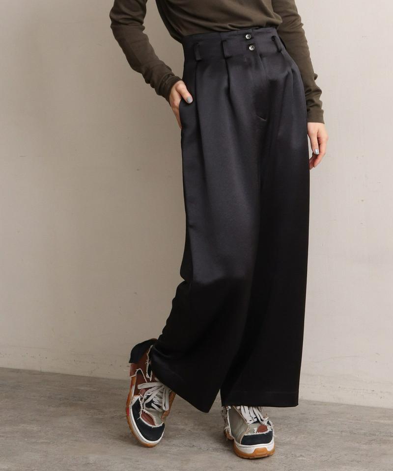 カリーヌサテンタックパンツ（cardo fabrica）