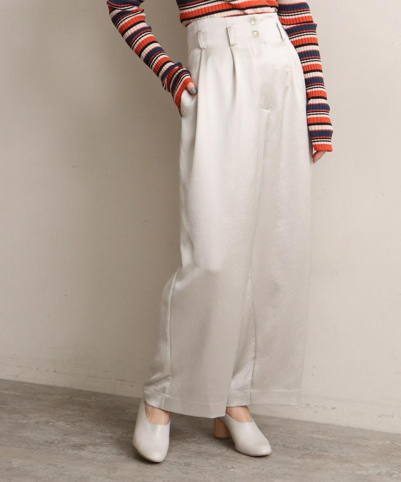 カリーヌサテンタックパンツ（cardo fabrica）