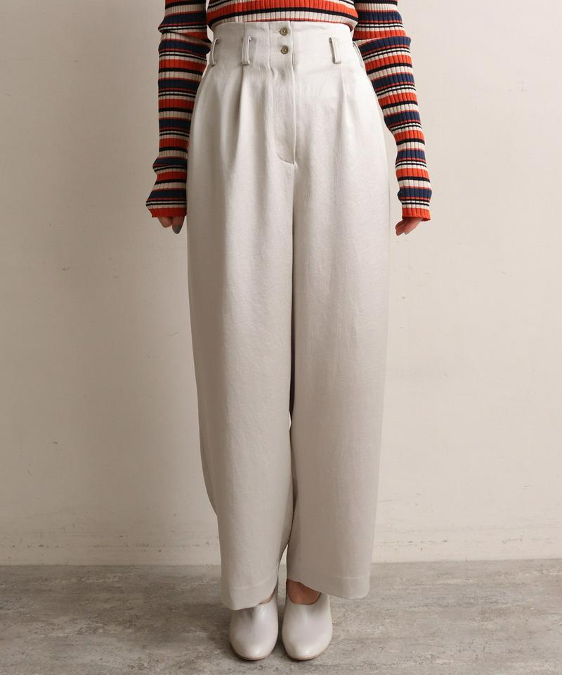カリーヌサテンタックパンツ（cardo fabrica）