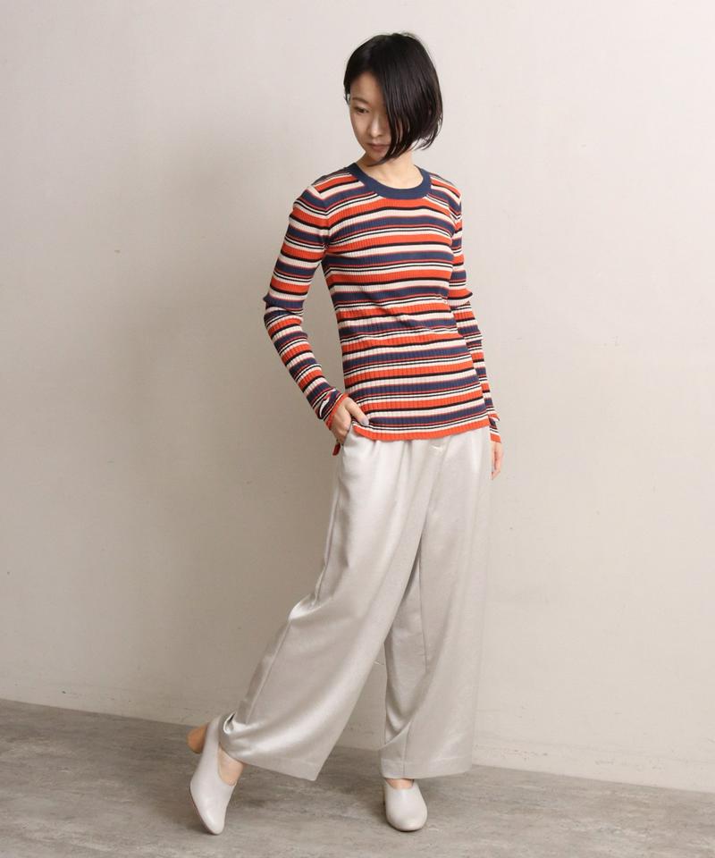 カリーヌサテンタックパンツ（cardo fabrica）