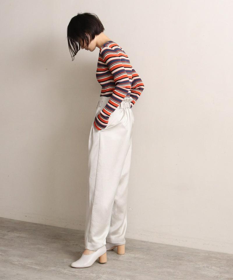 カリーヌサテンタックパンツ（cardo fabrica）