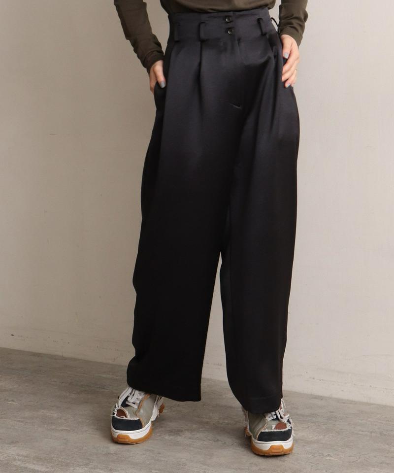 カリーヌサテンタックパンツ（cardo fabrica）