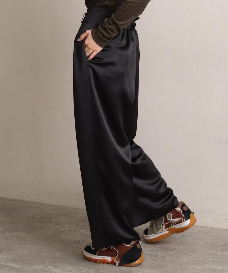 カリーヌサテンタックパンツ（cardo fabrica）
