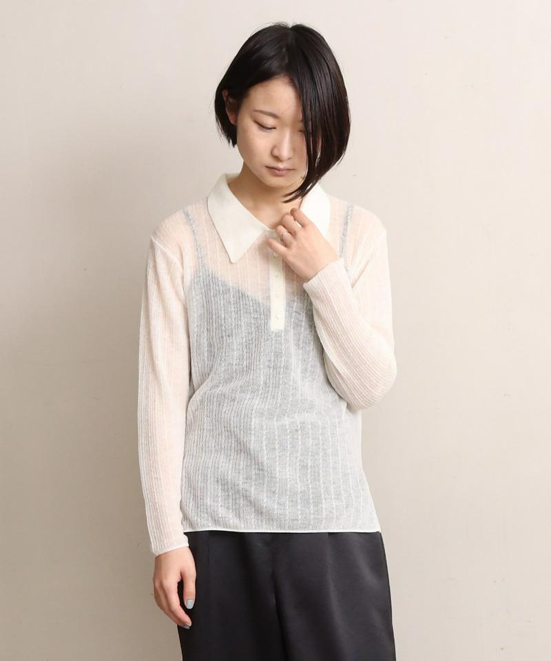 GRECO 長袖ニットポロ（cardo fabrica）