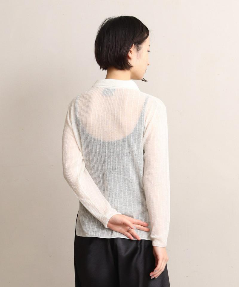 GRECO 長袖ニットポロ（cardo fabrica）