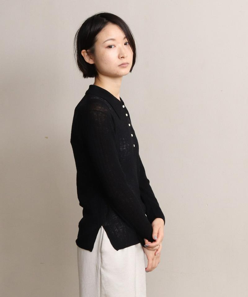 GRECO 長袖ニットポロ（cardo fabrica）