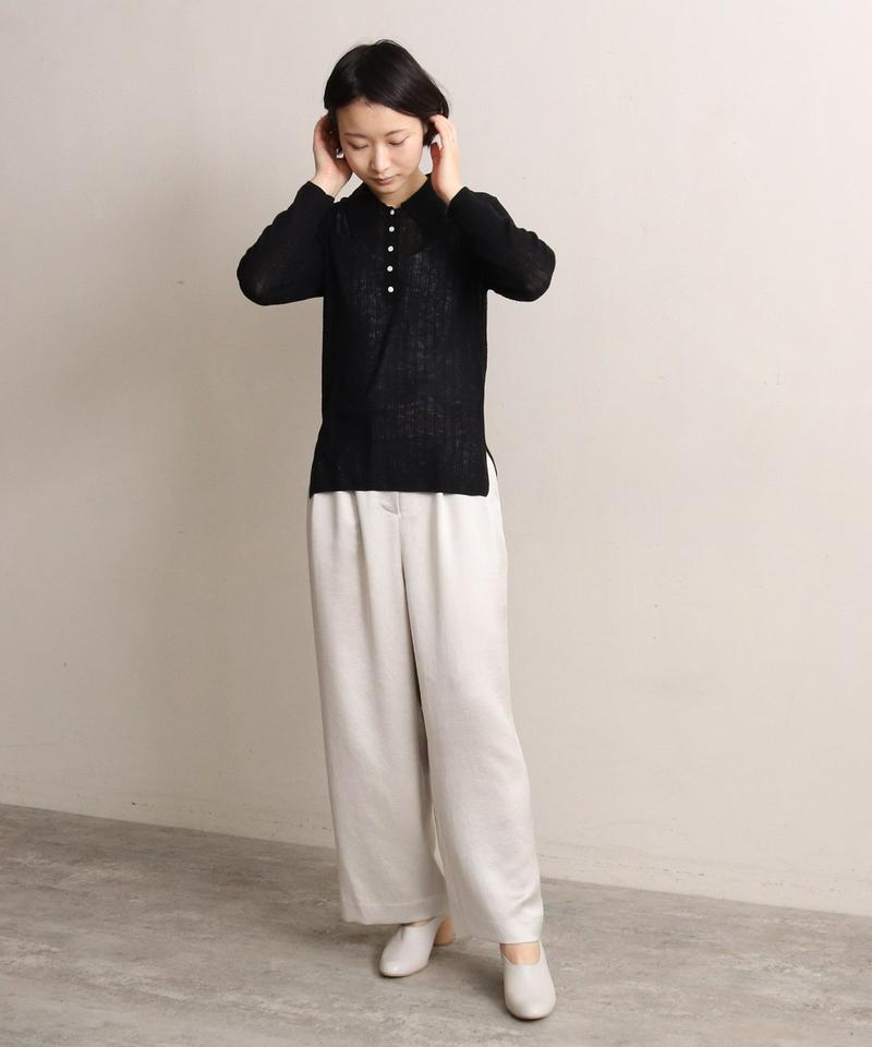 GRECO 長袖ニットポロ（cardo fabrica）