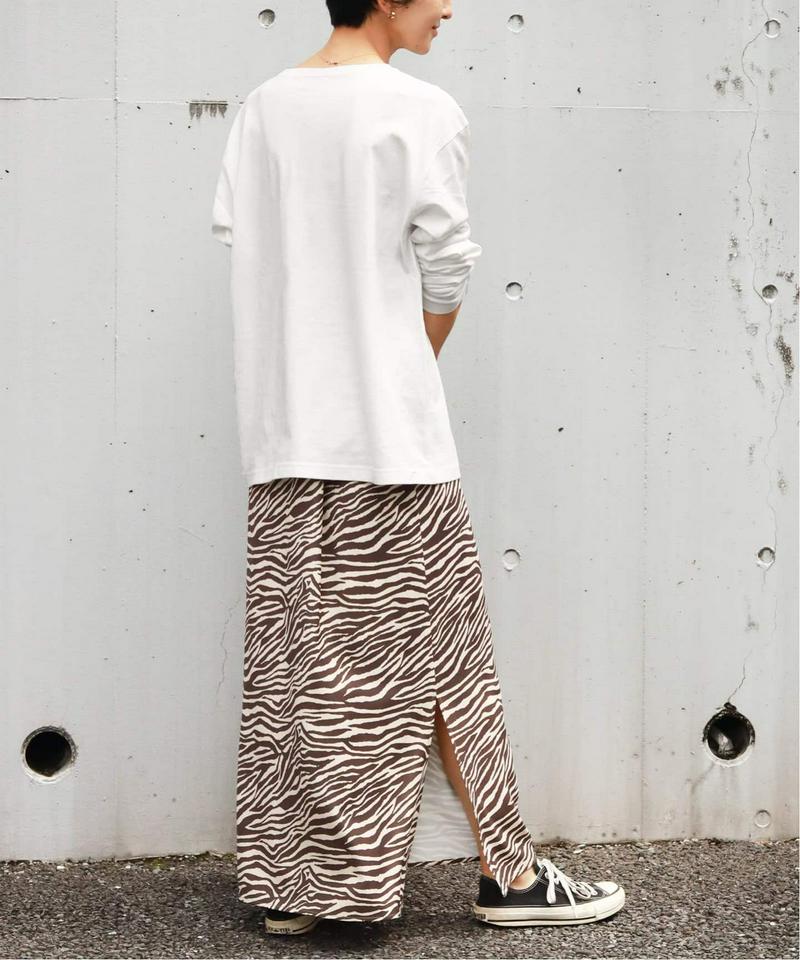 《追加》モノクロフォトプリントロングスリーブTEE◆（JOURNAL STANDARD relume）