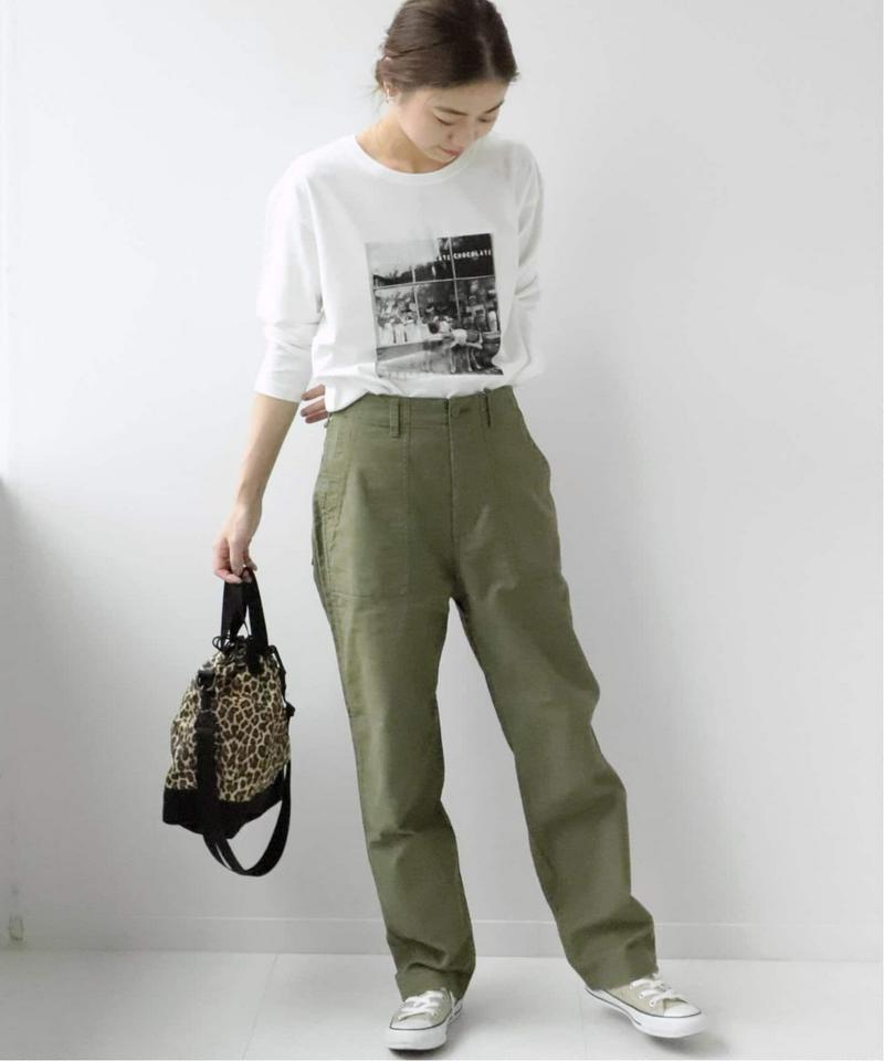 《追加》モノクロフォトプリントロングスリーブTEE◆（JOURNAL STANDARD relume）