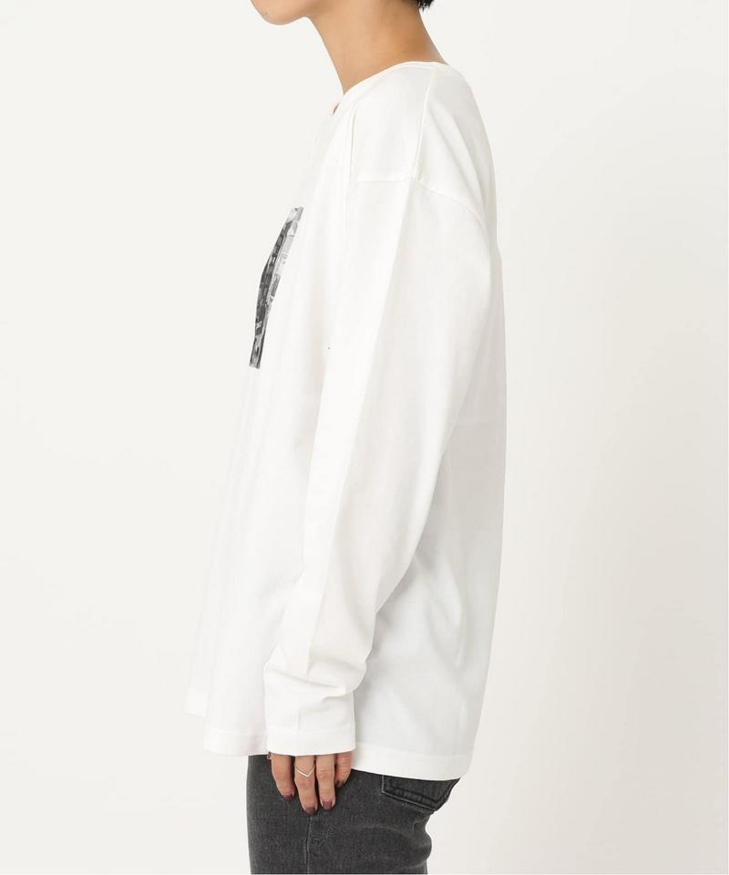《追加》モノクロフォトプリントロングスリーブTEE◆（JOURNAL STANDARD relume）