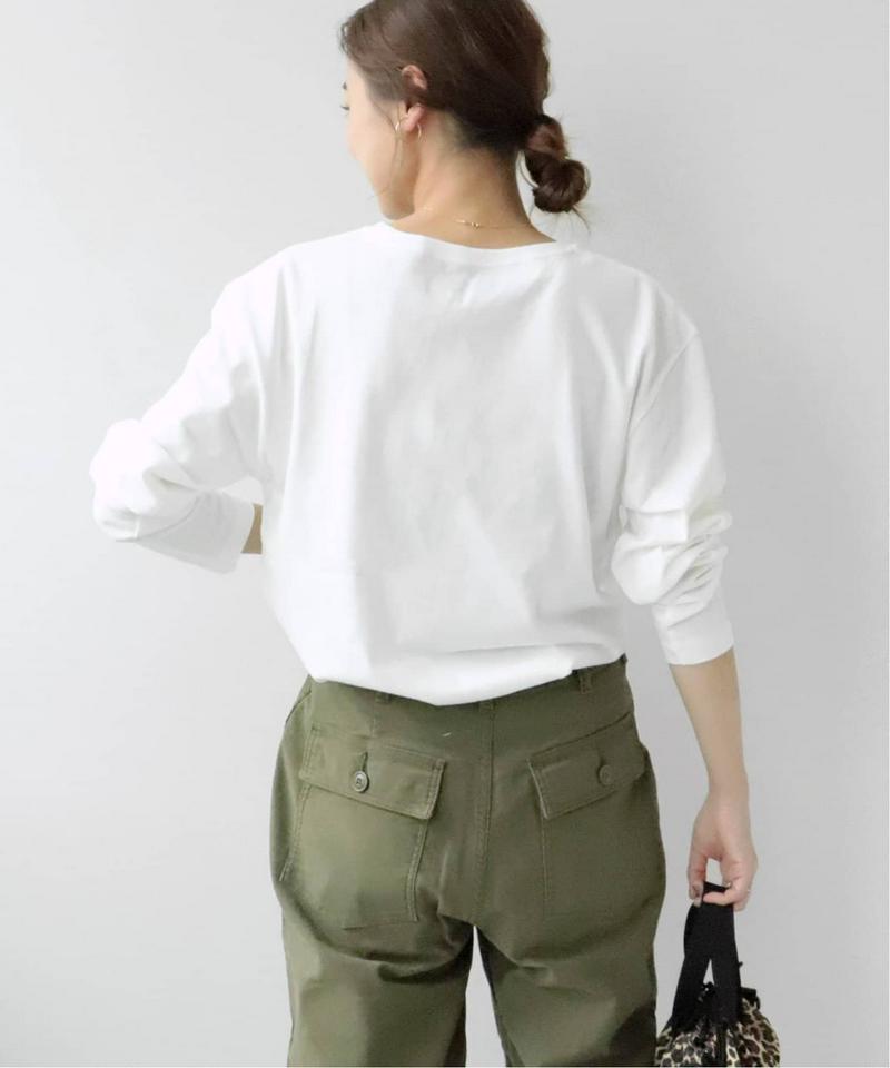 《追加》モノクロフォトプリントロングスリーブTEE◆（JOURNAL STANDARD relume）