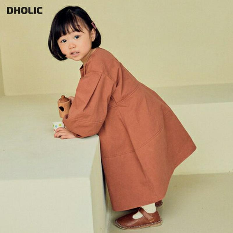 【新作10%OFF】パフワンピース・u07958 キッズ【3~8才】【ops】【ワンピース ロング ロングワンピース 長袖 ゆっ