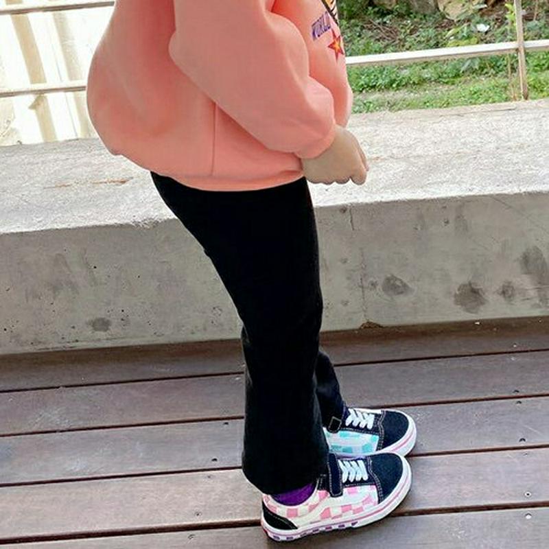 【新作10%OFF】裏起毛リブパンツ・u07932 キッズ【3~8才】【pt】【パンツ ズボン ロングパンツ 長ズボン 裏起毛 