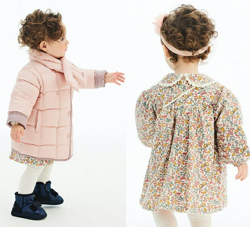 【キッズ30%OFF】【送料無料】ファーポシェット付花柄ワンピース・p007940 キッズ【3~8才】【ops】【ワンピース ミディ丈 ミディワンピース ファーバッグ バッグ ファー 長袖 セット 花柄 フラワー かわいい 女の子 秋 韓国 韓国子供服 子供 子供服 こども服】【KIDS】