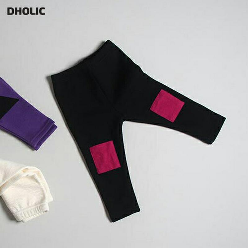 【新作10%OFF】スクエアパッチ裏起毛レギンス・u07925 キッズ【3~8才】【pt】【レギンス 裏起毛 パンツ ズボン パ