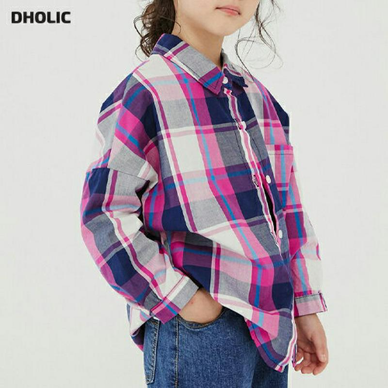 【新作10%OFF】ワンポケットチェック柄シャツ・u07891 キッズ【3~8才】【bl】【トップス シャツ チェック柄 チェッ