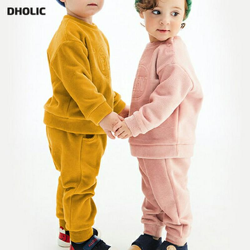 【キッズ30%OFF】裏起毛コーデュロイ上下SET・p007804 キッズ【3~8才】【set】【セットアップ setup 上下 トップス 長袖 パンツ ズボン 裏起毛 コーデュロイ カジュアル 女の子 男の子 冬 韓国 韓国子供服 子供 こども 子供服 こども服】【KIDS】