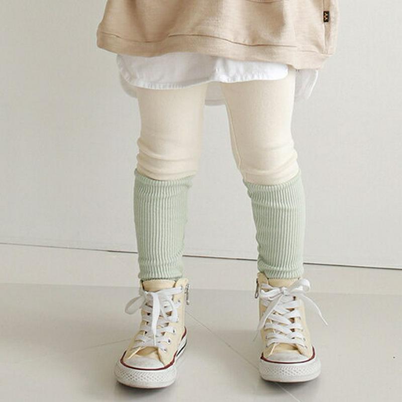 配色リブヘムレギンス・p007818 キッズ 【3~8才】【pt】【韓国 ファッション ボトムス レギンス スパッツ パンツ ロング ストレッチ 男の子 女の子 ユニセックス 男女共用 キッズ 子供 子供用 幼稚園 通学 通園 小学生 春 秋 冬】【KIDS】